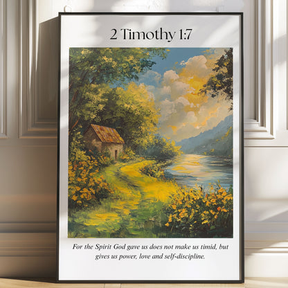 2 Timothy 1:7 Print