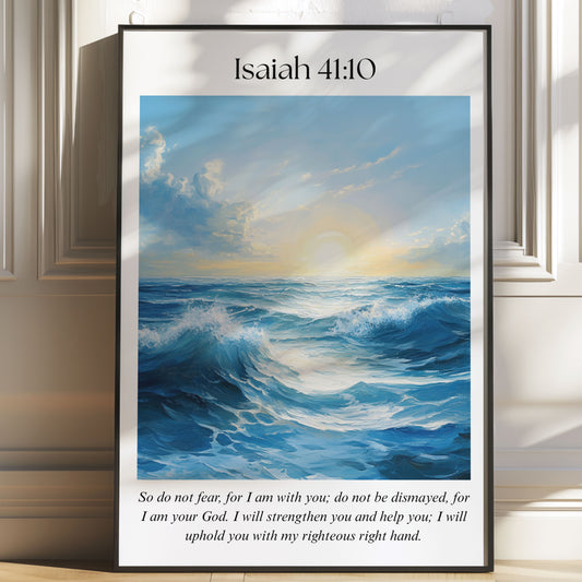 Isaiah 41:10 Print