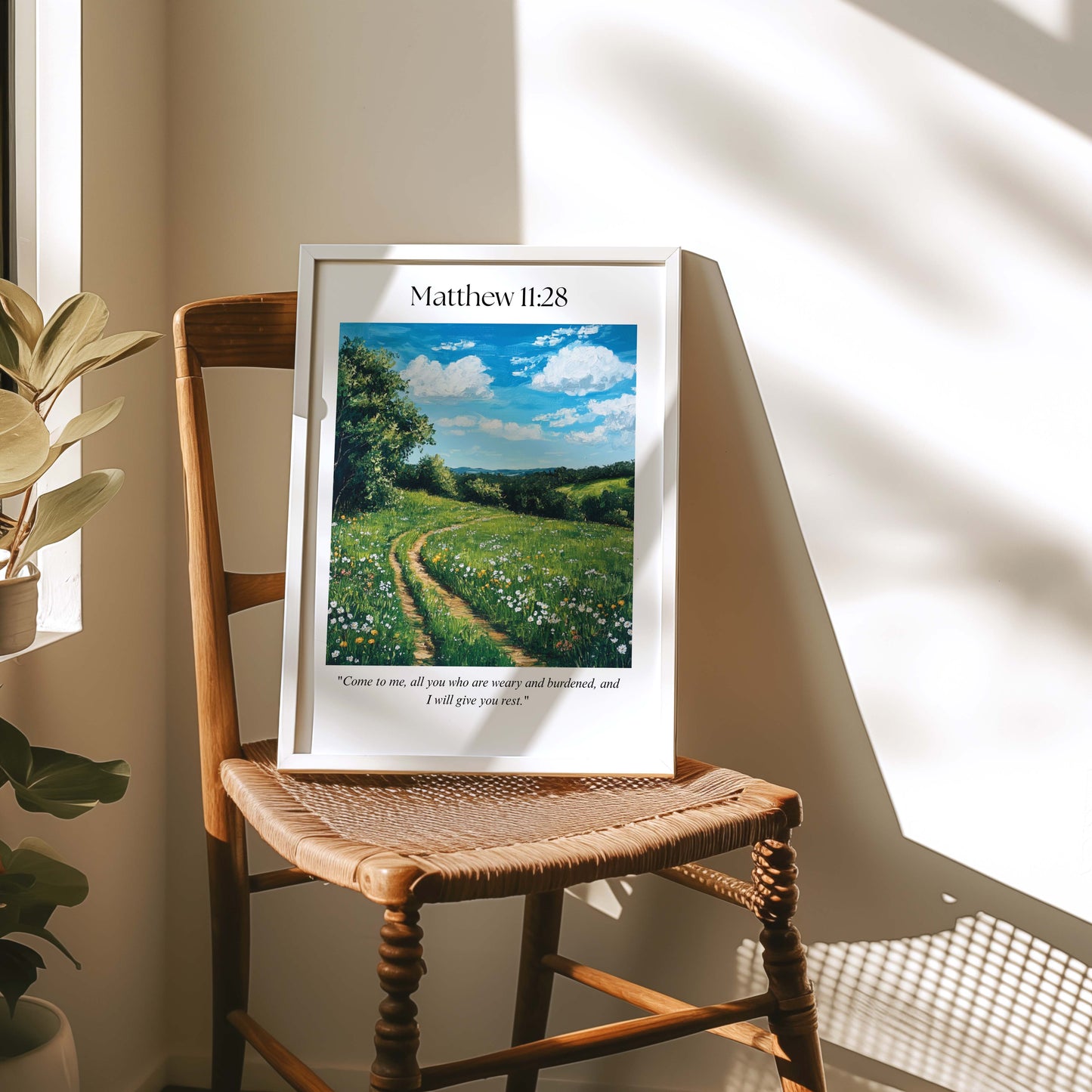 Matthew 11:28 Print