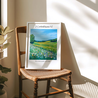 2 Corinthians 5:7 Print