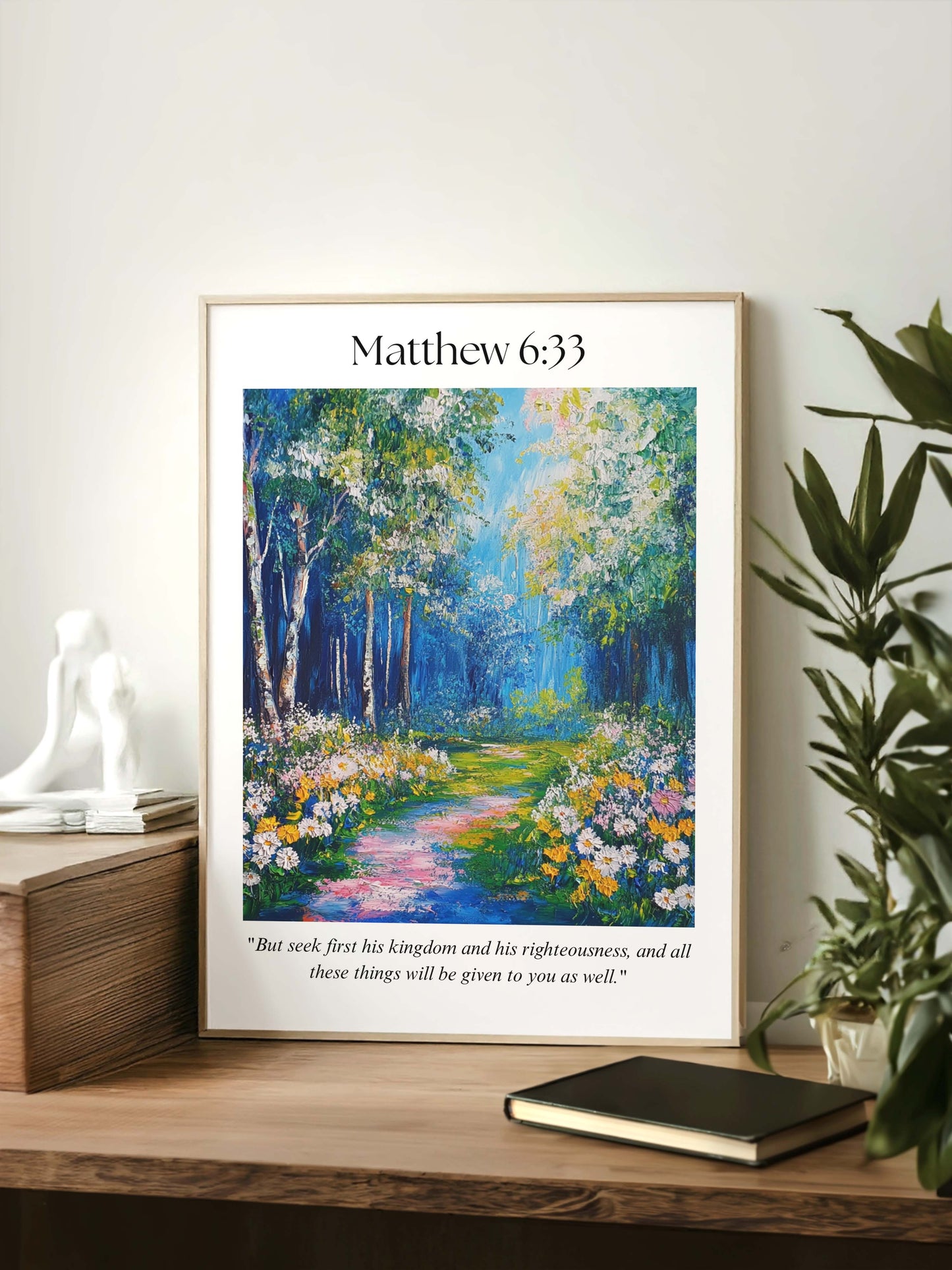 Matthew 6:33 Print