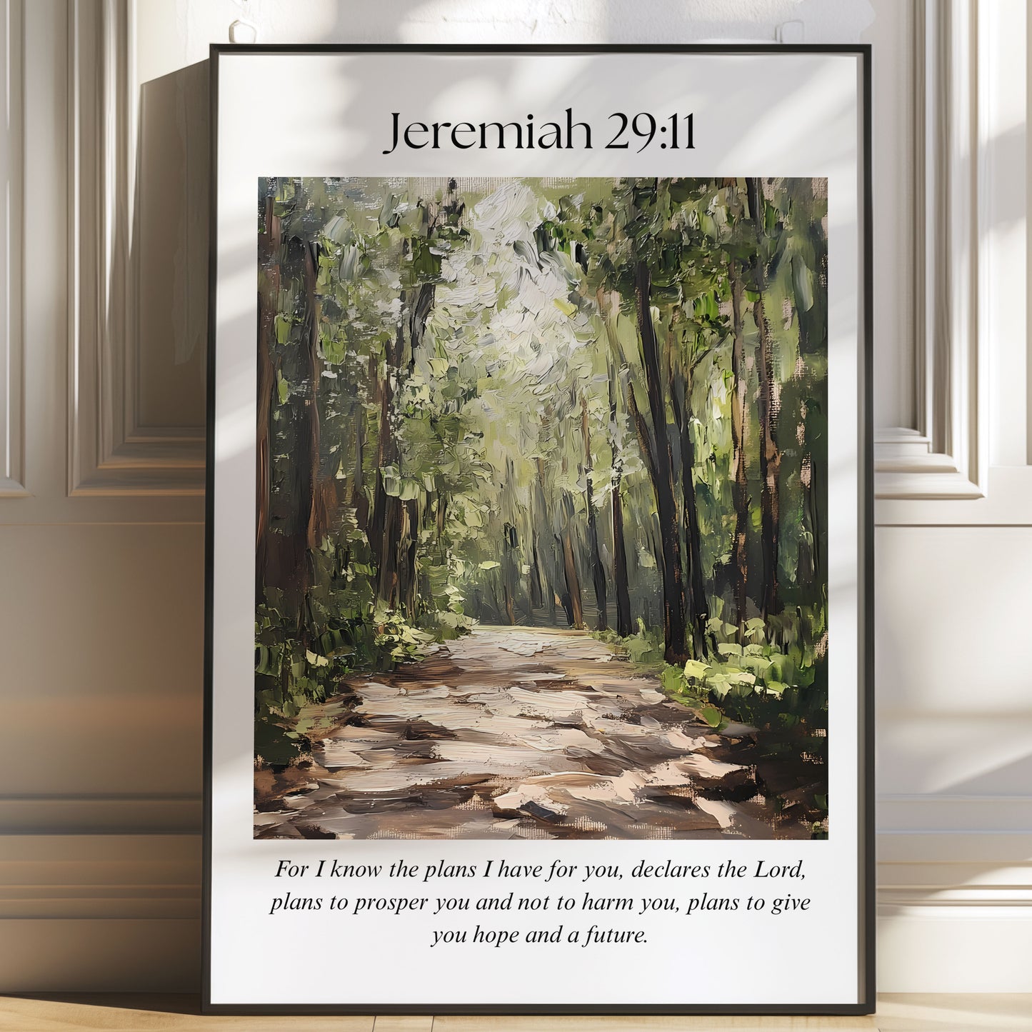Jeremiah 29:11 Poster