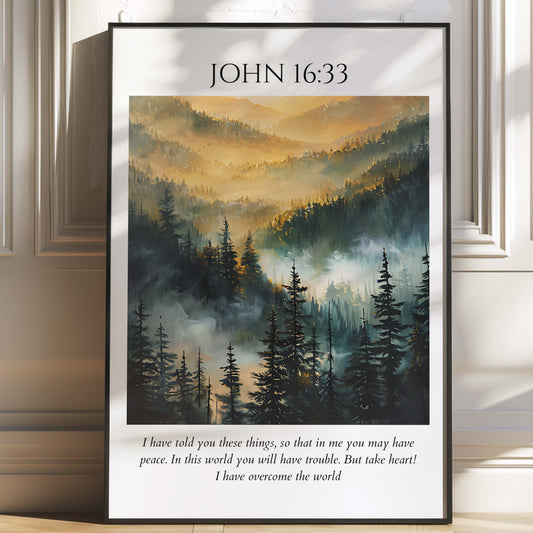 John 16:33 Print