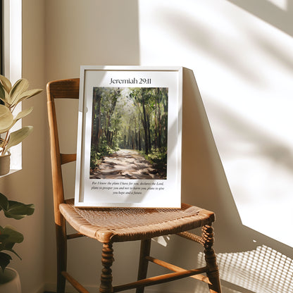 Jeremiah 29:11 Poster